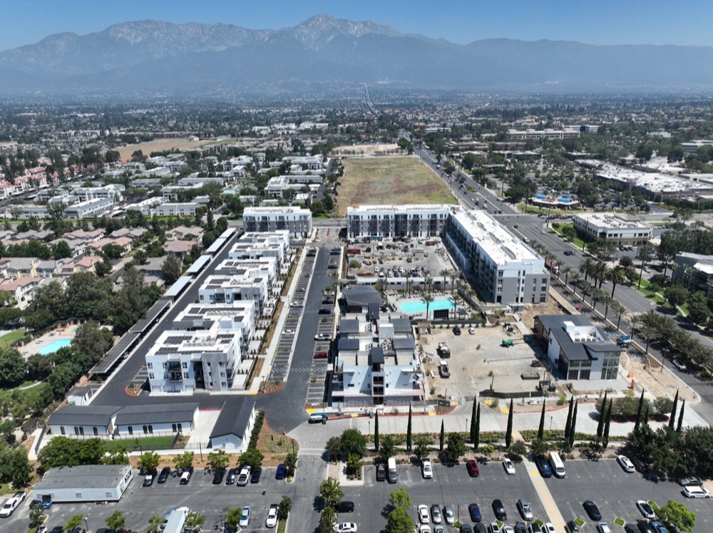 Haven ground-up construction completion aerial view